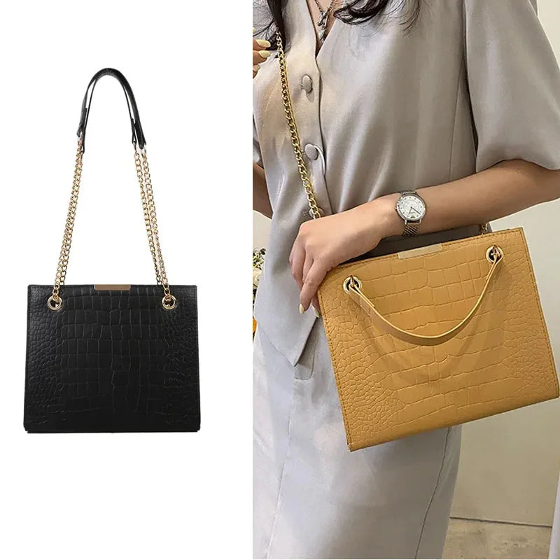2026 Fashion Luxury Female Crossbody Bags for Women Designer Shoulder Bag Chain Solid Color Messenger Bag Handbags