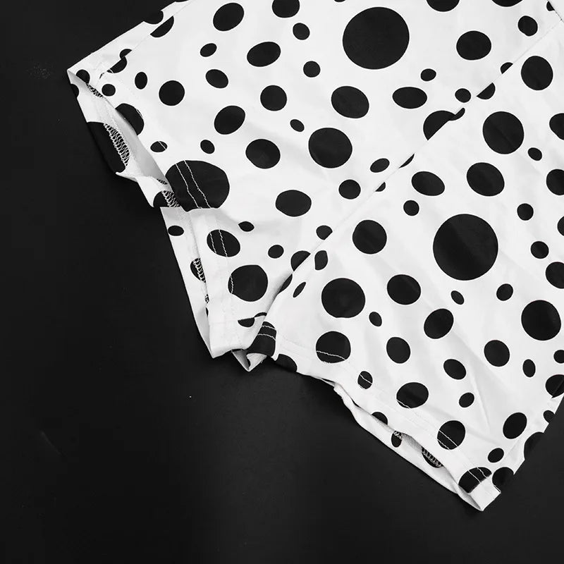 Sexy Polka Dot Romper Women Summer Sleeveless Crew Neck Backless  Bodycon Rompers Jumpsuit for Woman Playsuit