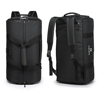 OZUKO Garment Bag Multifunction Men Suit Storage Large Capacity Luggage Handbag Male Waterproof Travel Duffel Bag Shoes Pocket