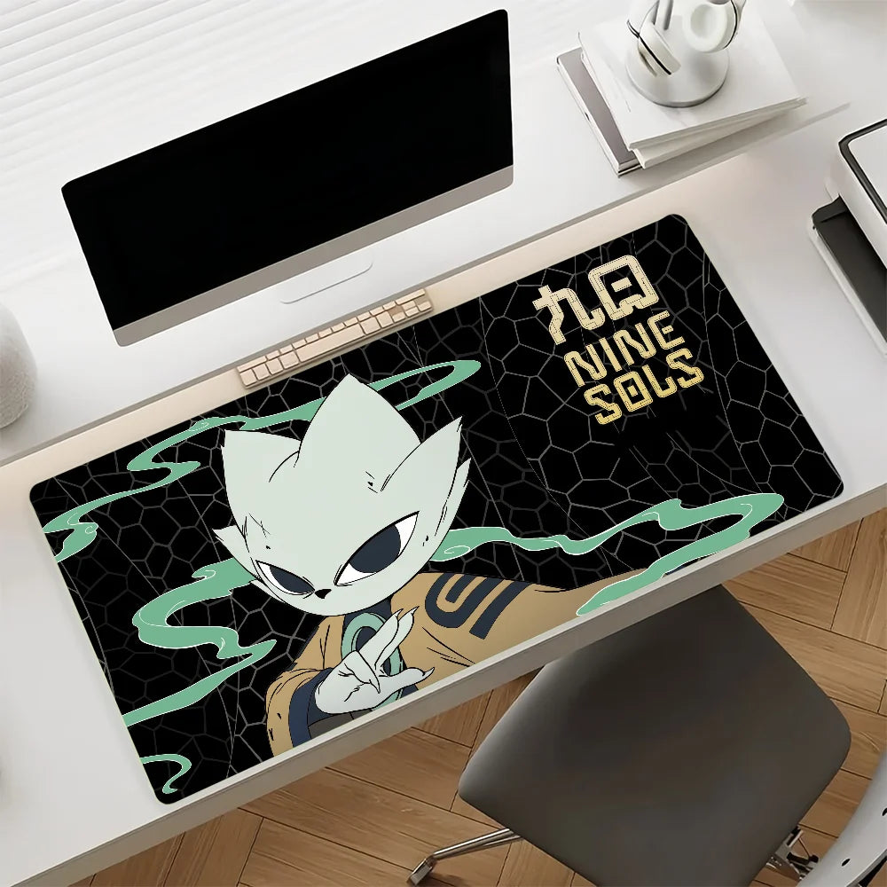 Game Nine S-Sols Mouse Pad Non-slip Rubber Gamer Balance Computer Mat Decoracion Deskmat Laptop Office Large