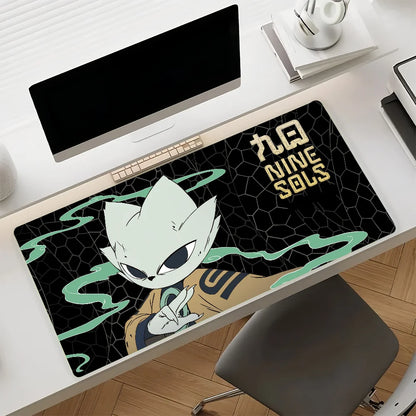 Game Nine S-Sols Mouse Pad Non-slip Rubber Gamer Balance Computer Mat Decoracion Deskmat Laptop Office Large