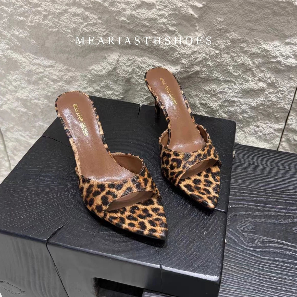 Super-high Heel 12/10/9/7cm Slippers Women Shoes Summer Peep Toe Stiletto Sandals Sexy Party Ladies Shoes Luxury Woman Pumps