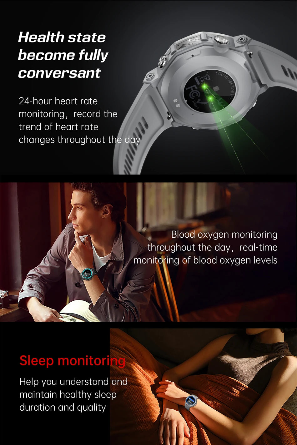 2026 New Military Active Edge Smart Watch Men 10ATM Waterproof GPS Motion Track 100+Sport Modes Heart Rate HD BT Call Smartwatch