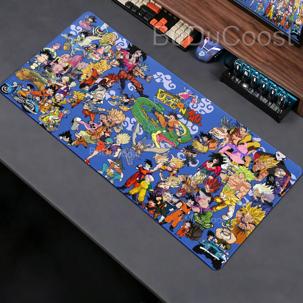 Anime Dragon Ball Mouse Pad Large PC Rubber Mousepad Gamer Mouse Mat Desk accessories Gaming Keyboard Mats Office Computer Pads