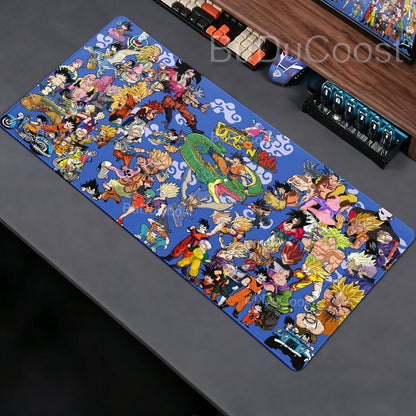 Anime Dragon Ball Mouse Pad Large PC Rubber Mousepad Gamer Mouse Mat Desk accessories Gaming Keyboard Mats Office Computer Pads