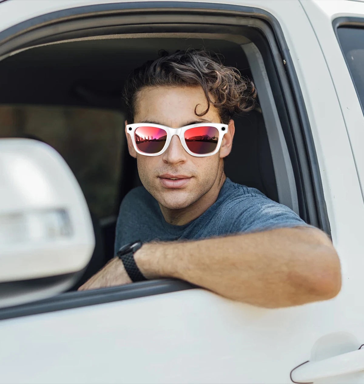 AI Smart Glasses with 8MP Camera Video Recording 100+ Languages Translation Sunglasses Bluetooth Call Music Play Men Women 2026
