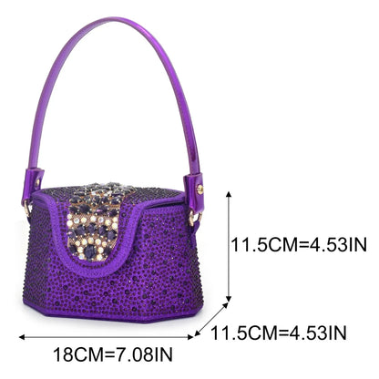 New Design Women Nigerian Italian Shoes and Bags Set Decorated with Rhinestone Shoes for Women and Bag 2026 Designer Luxury