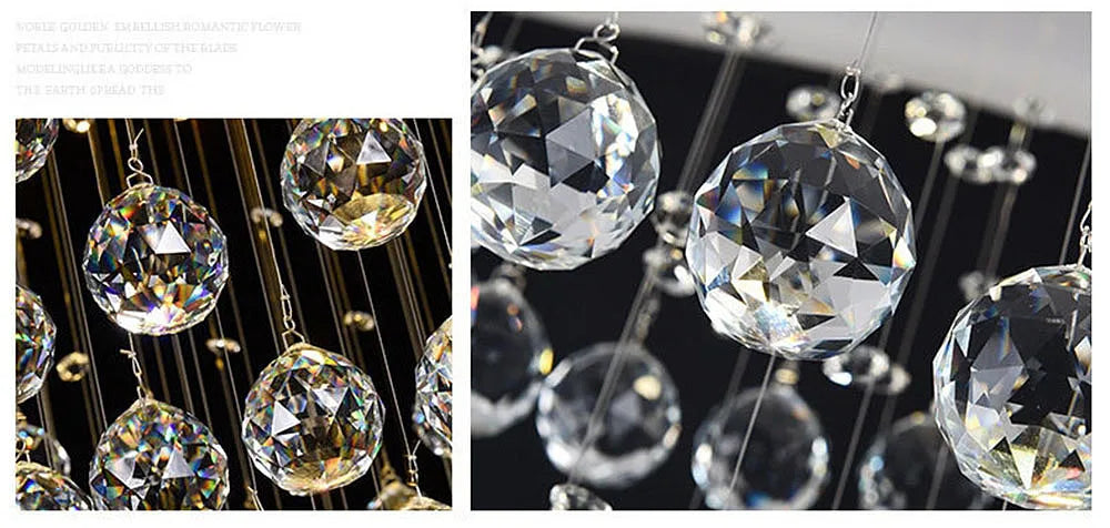 Modern Luxury Spiral Crystal Ceiling Fixture Long Cascading Crystal Design for Duplex Stairwell High Ceiling Home Lighting
