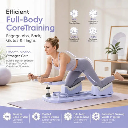 Full Body Fitness Trainer, T Posture Correction Adjustable Weigh Loss Crawling Trainer, Spine Twist And Stretch Equipment