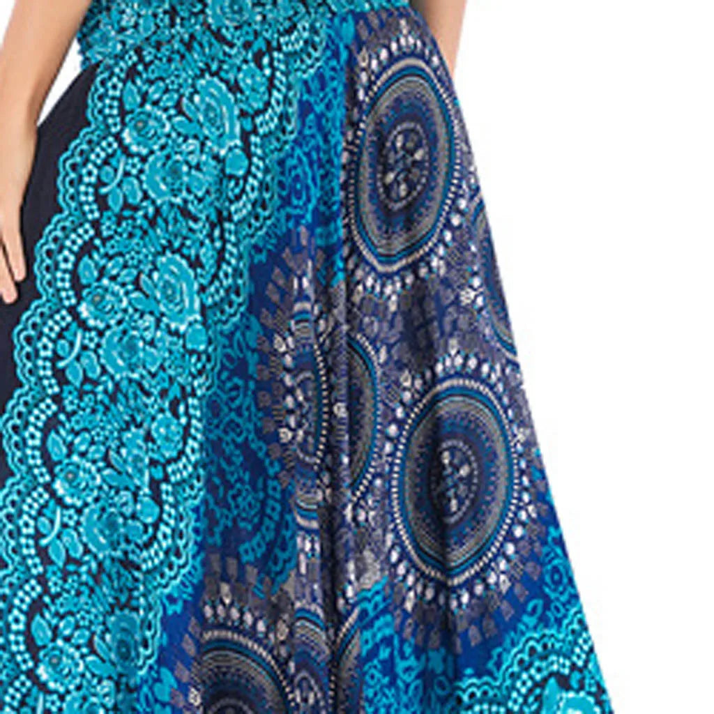 Sexy Summer Long Boho Bottom Women Skirt Vintage Casual Ropa Mujer Faldas Loose Fashion y2k Maxi Skirts Woman Clothing Saia Jupe