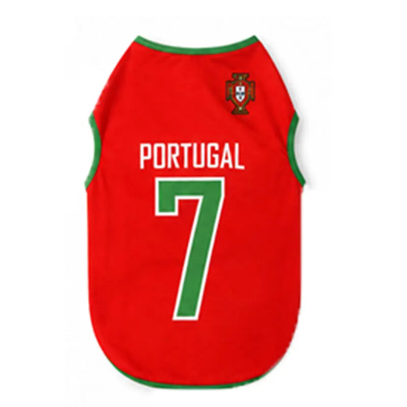 Sport Team Dog Jersey Number Print Dogs Vests Sport Style Breathable Mesh Puppy Sleeveless Shirt Small Medium Larg Pets Clothes