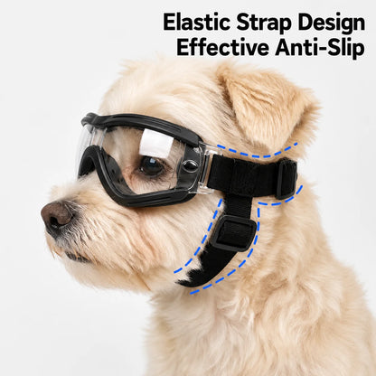 These Pet Dog Sunglasses Can Block Ultraviolet Rays, and the Dog Goggles Are Windproof and Dustproof.
