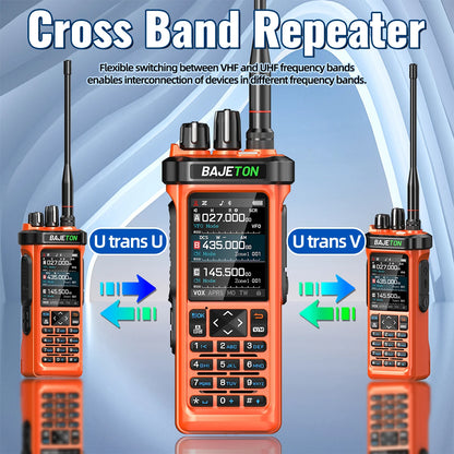 BAJETON BJ-9000 Walkie Talkie Bluetooth Programming GPS APRS 10W CB/SSB/HF Wireless Copy Frequency For RT-950PRO RT-950 Radio