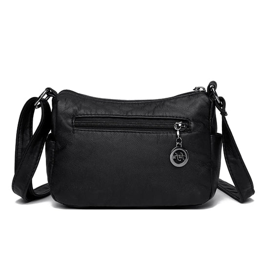 Women Bag High Quality Woman's Soft PU Leather Shoulder Bags Multi-Layer Classic Crossbody Bag Luxury Designer Handbag and Purse