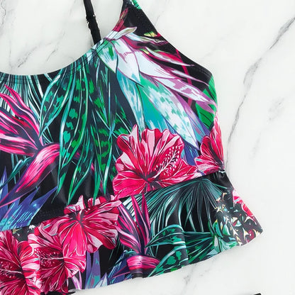 Summer Sexy Pink Swimsuits Tankini Set Female Two-piece Swimwear Beach Swim Wear Bathing Suits Pool Women's Swimming Suit 2026