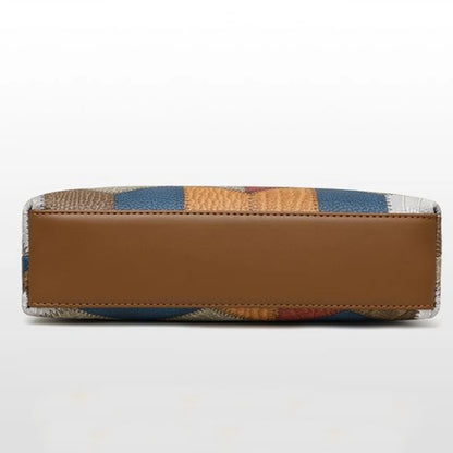 Neutral style backpack for men and women, cross-body bag, small-sized ethnic single shoulder bag, color combination