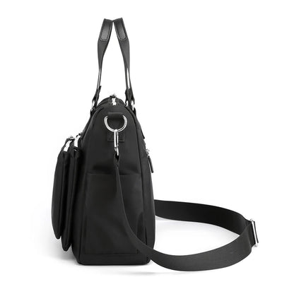 High-grade fabrics,Women's Shoulder bag Female Top-Handle bag Handbag Waterproof Nylon CrossBody Bag Ladies Messenger Bag