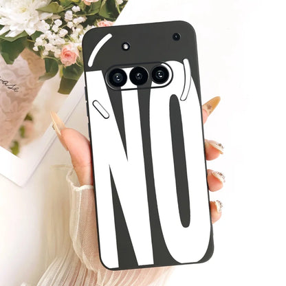 Casing For Nothing Phone (3a) A059 Cover For Nothing Phone 3a Case Silicone Cute Cat Fashion Butterfly Funny Painted