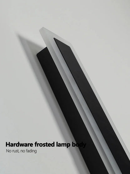 Modern Waterproof outdoor Long Strip LED wall lamps IP65 Iron Wall Light Garden porch Sconce Lights 110V 220V wall washer