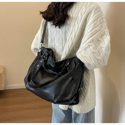 Soft Interior Compartment Shoulder Bags 2026 High Quality Contrasting Colors Bags for Women Fashion Zipper Pu Women's Handbags
