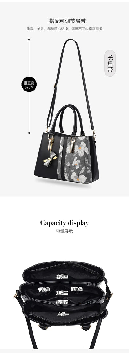 Luxury Brand Designer Women'S Handbag Large Capacity Casual Shoulder Bag Fashionable Crossbody Bag Classic Commuting Tote Bag