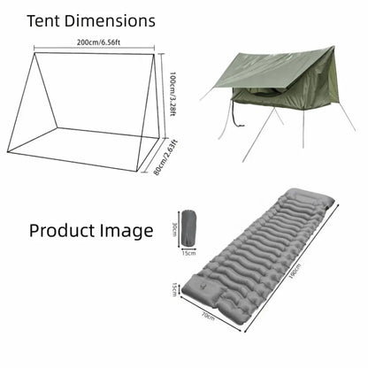 200x80cm Mosquito Net Hammock Sunshade Canopy Rainproof Outdoor Camping Shelter with Mosquito Net Portable Swing Hammock
