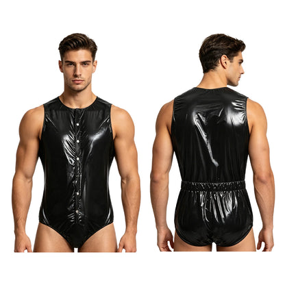 Women Men Washable Diaper Cover Sleeveless Waterproof Bodysuit Swimwear Clubwear Elderly Alzheimer Bedridden Adaptive Clothing