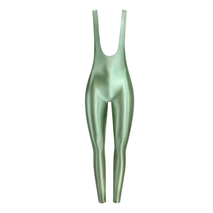 MJINM Spandex Catsuit Women Full Body Shiny Glossy Bodysuits Tight-Fitting Yoga Sport Tights Catsuit Jumpsuits Zentai