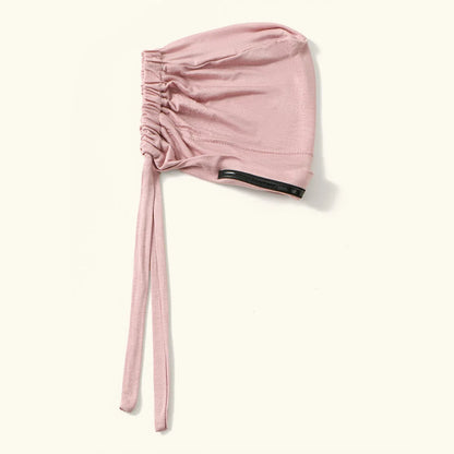 Muslim Instant Hijab Cap Solid Color For Women With Antislip Strips Ramadan Undercap Scarf Stretch Turban Hat Islamic Headwear