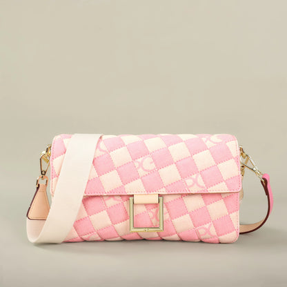 PATSY PG GARIS 2026 Women's Latin American Style Shoulder Bag New Cowboy Splicing Design All-season Suitable Crossbody Bag