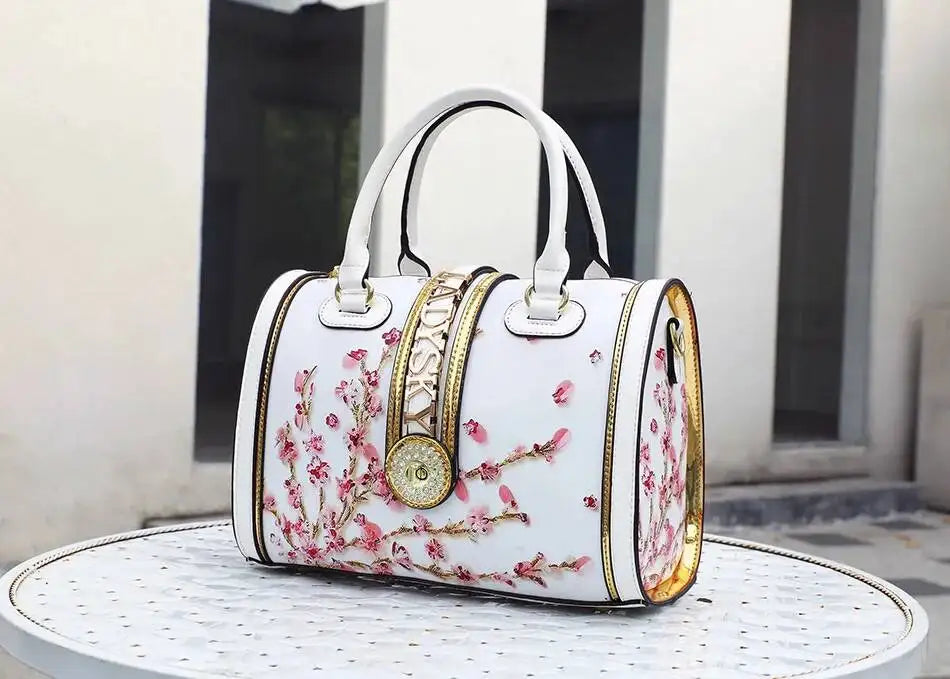 2026 Ladies Hand Bag Classic Geometric Pattern Large-capacity Pillow Handbags Women's Totes Microfiber Messenger Shoulder Bag