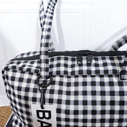 Brand Nylon Bowling Tote Bag Women Luxury Large Capacity Simple Versatile Shoulder Purse Ultralight Zipper Commuting Travel Bag