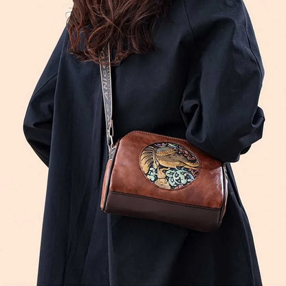 Women Crossbody Bag for Women Elephant Bags Fashion Print High Quality Leather Shoulder Bag Messenger Bags Sac a Main