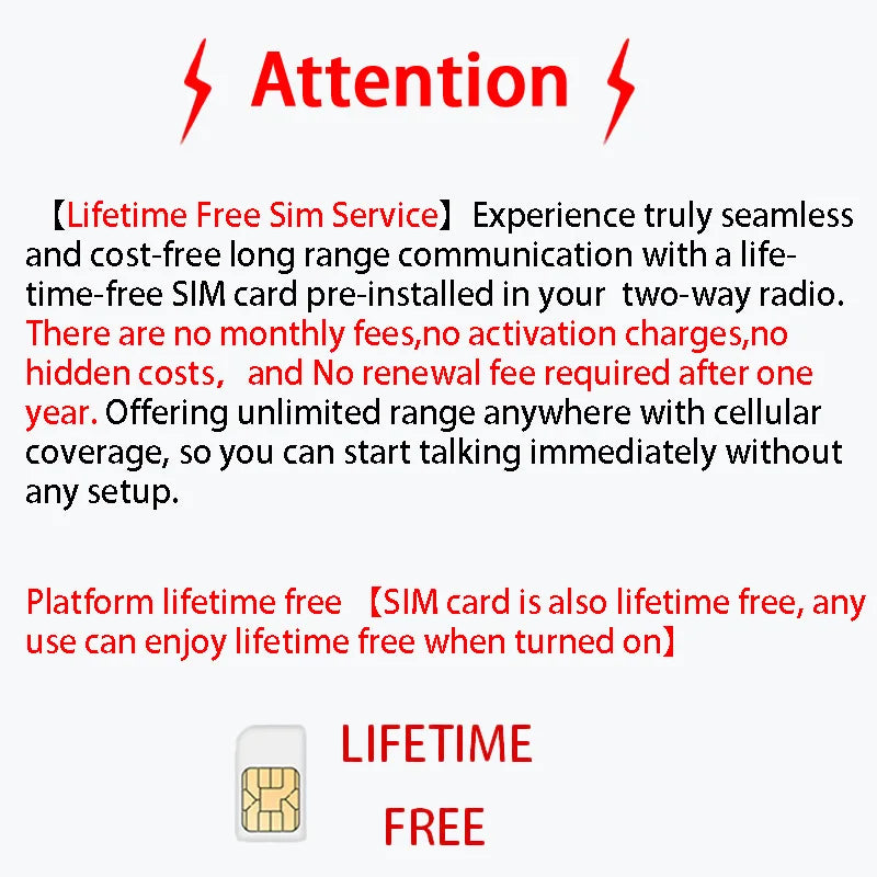 MOTOLOLA 4G Lifetime Free SIM Card Handheld Radio 2.4-inch Large Screen Remote 5000km Bidirectional Wireless Communication Equip