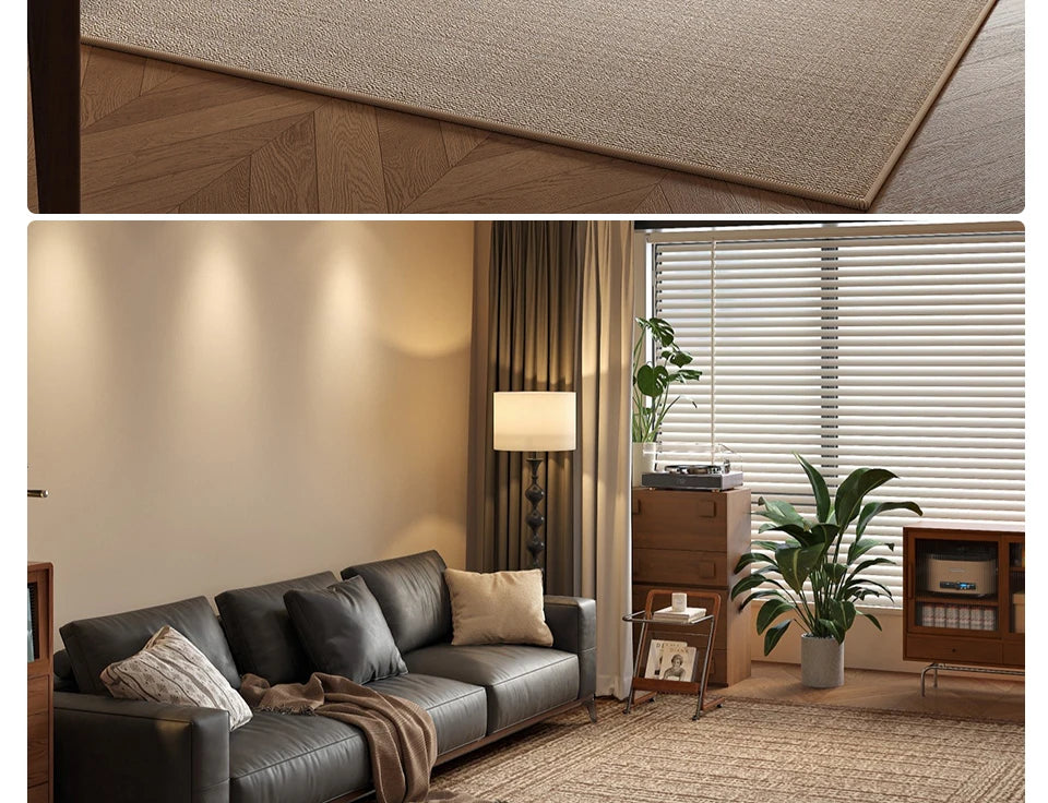 Large Area Carpet For Living Room Rug Bedside Bedroom Floor Mat Loop Pile TPR Non-Slip Waterproof Rugs 카페트 거실 대형 Alfombra Salón