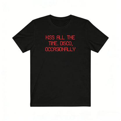 Harry Styles Album Kiss All The Time Disco Occasionally Same Style Print T-shirt Men Women Cotton Summer New Tees Oversized Tops