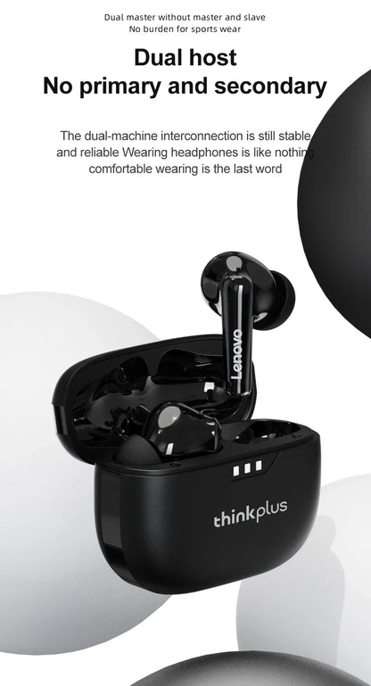 Original Lenovo Lp3 Pro TWS Earphones Wireless Bluetooth 5.3 Earbuds HIFI Sound Noise Reduction HD Call Low Latency Headphones