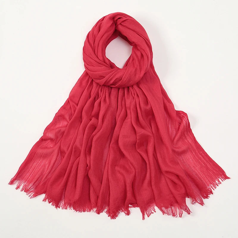 55 Color 110x180cm Big Size Modal Muslim Jersey Hijab Women Solid Scarf Ramadan Long Shawl Plain Soft Turban Wraps Headband