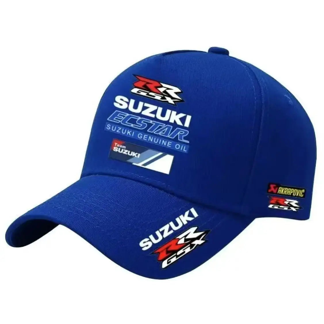 Suzuki motorcycle GSX racing hat, outdoor motorcycle cycling competition duckbill hat, summer cotton sunshade hip-hop hat