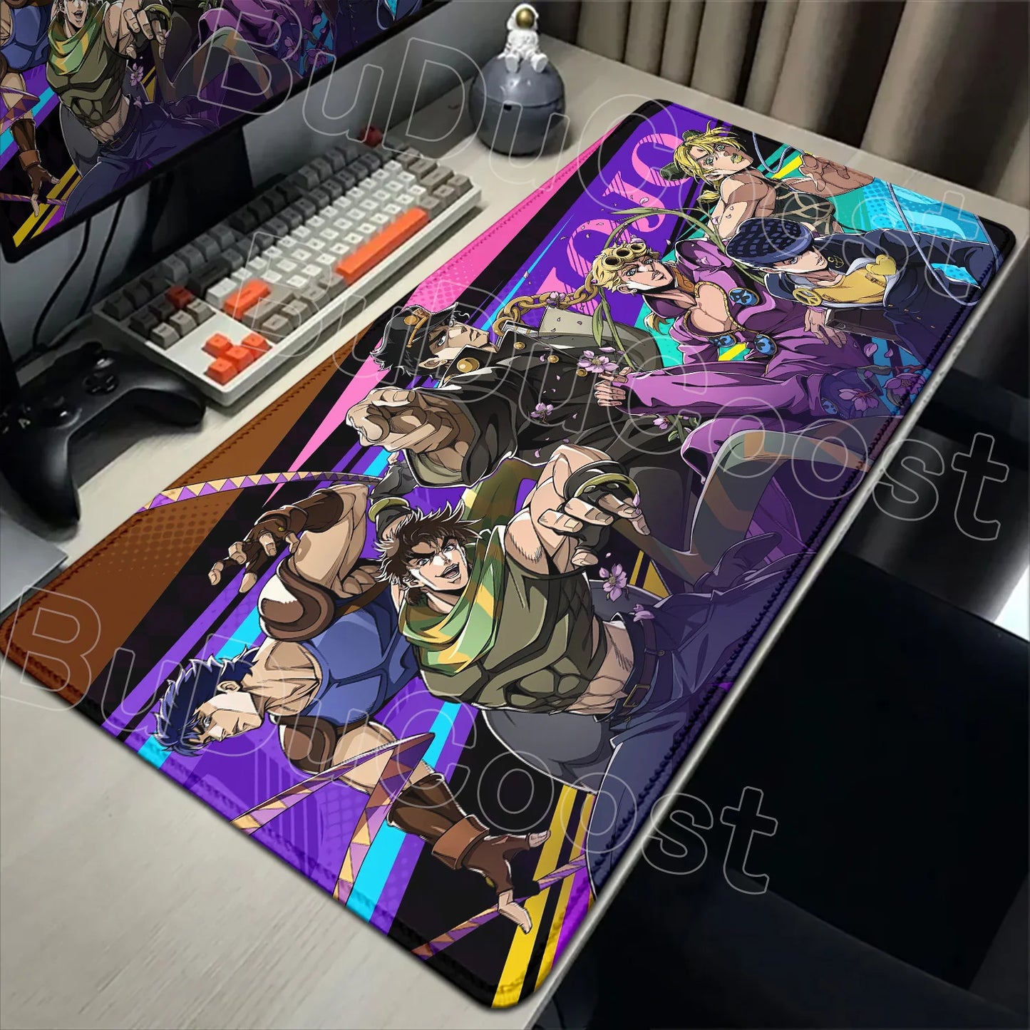 HD J-Jojo B-Bizarre A-Adventure Mouse Pad Gaming 900×400mm Mousepad Xxl Mouse Mat Offices Accessories Keyboard Pad Computer Desk