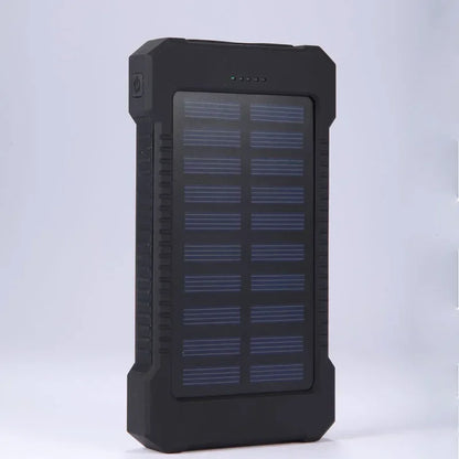 20000mAh Portable Solar Power Bank Waterproof External Battery Backup Powerbank 20000 MAh Phone Battery Charger LED Power Bank