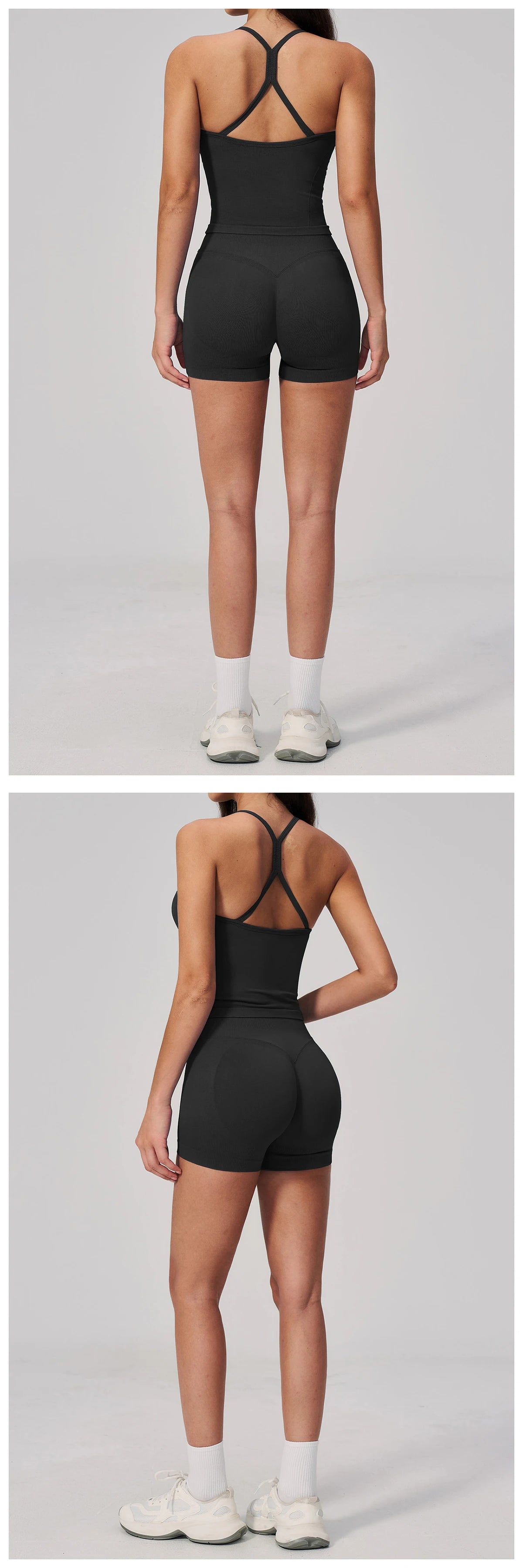Fitness Suit 2PCS Women's Tracksuit Yoga Set Sports Outfits Gym Clothes Running Push Up Sportswear Female Workout Yoga Clothes