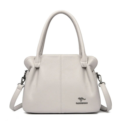Luxury Designer Women's Handbag Soft Leather Large Capacity Purses and Handbags Casual Shoulder Bags Sac A Main Ladies Tote Bag