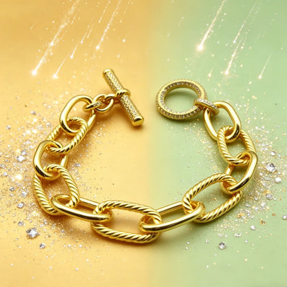 2026 New Dav High-Quality Bracelet Series Luxury Trendy Jewelry Gift Minimalist Fashion Design Unisex  SL01