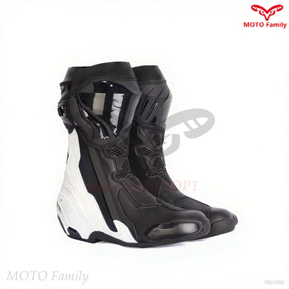 Riding Boots, Motorcycles, All Season Waterproof Riding Shoes, Off-Road Competitive Track Motorcycles, Men's and Women's Styles