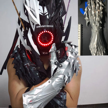 Gloves3D printed Silk PLA Material,A Pair Of Cosplay Prop Gloves Can Be Customized Dragon-Shaped Gloves Props Boys Gifte