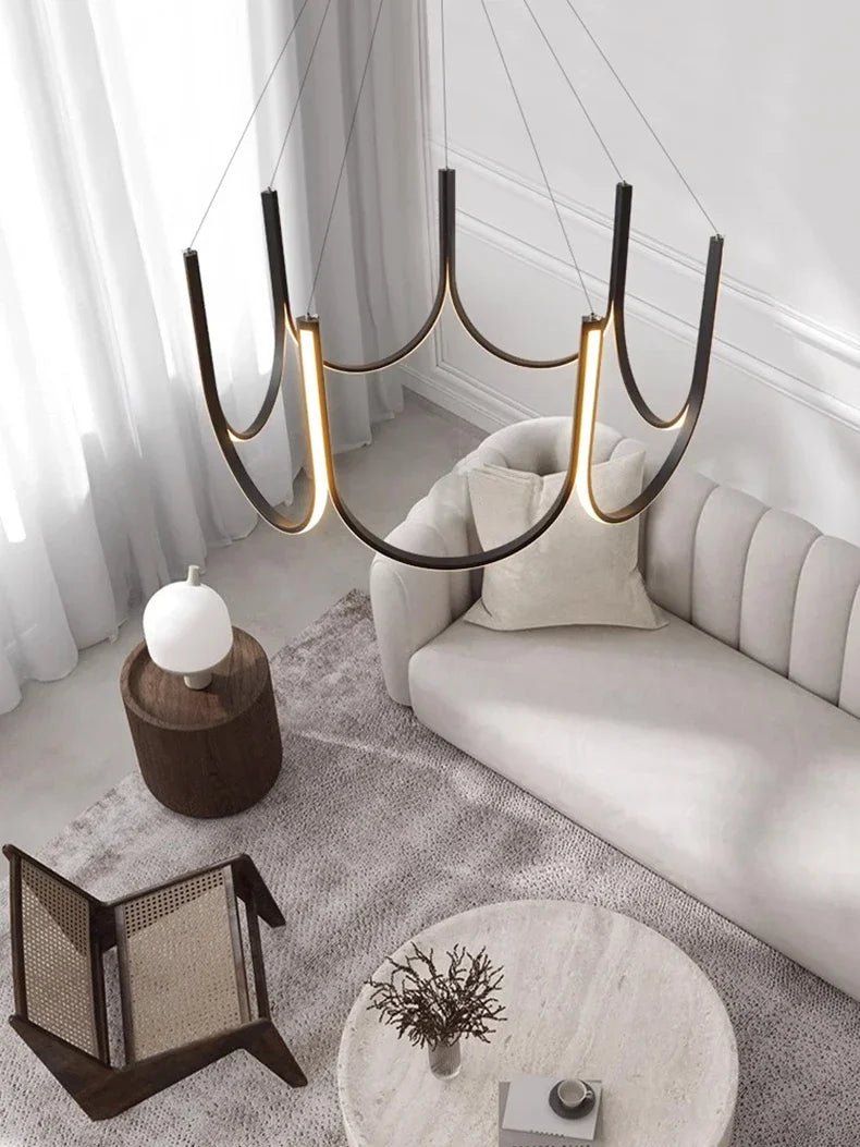 Modern Home Decor Led Lights Pendant Light Lamps for Living Room Led Chandeliers for Dining Room Hanging Light Indoor Lighting