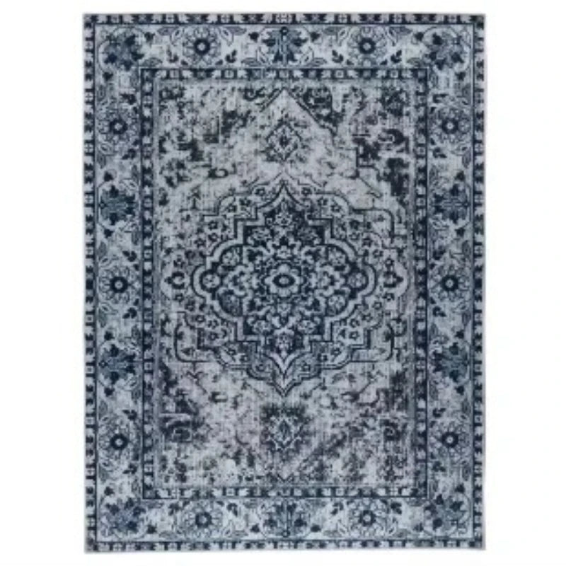 American Retro Style Rugs for Bedroom Large Area Living Room Decoration Anti-slip Carpet Washable Lounge Floor Mat Home Soft Rug