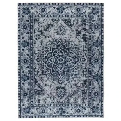 American Retro Style Rugs for Bedroom Large Area Living Room Decoration Anti-slip Carpet Washable Lounge Floor Mat Home Soft Rug