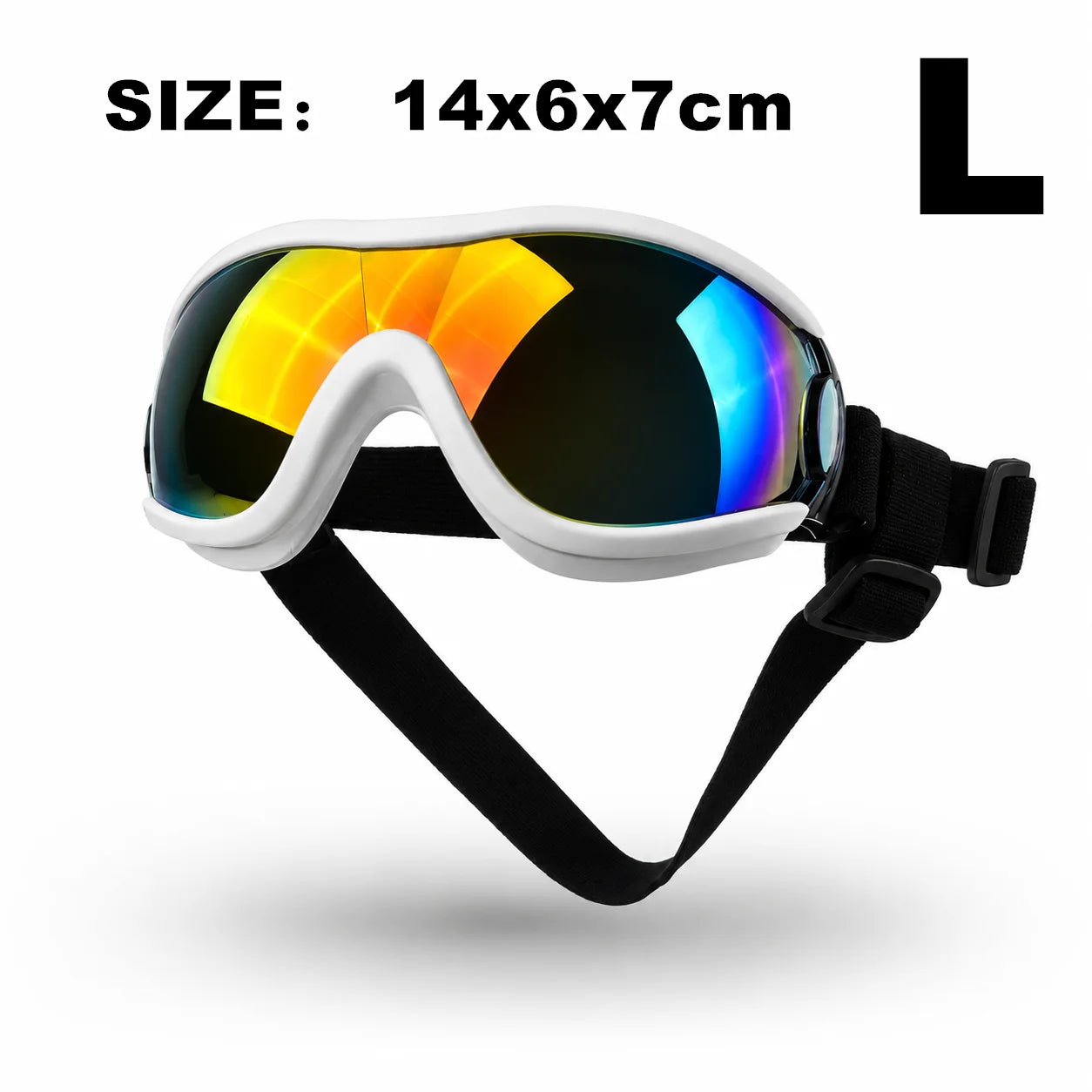 These Pet Dog Sunglasses Can Block Ultraviolet Rays, and the Dog Goggles Are Windproof and Dustproof.